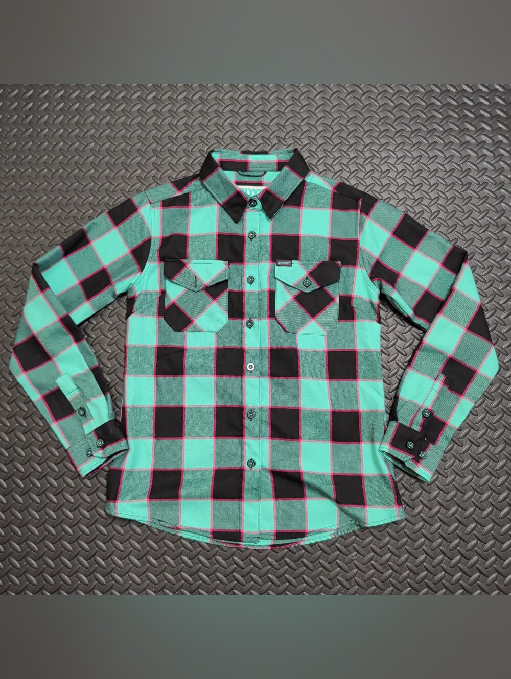 Dixxon Flannel Company x Shreddy collaboration flannel shirt women's size Medium